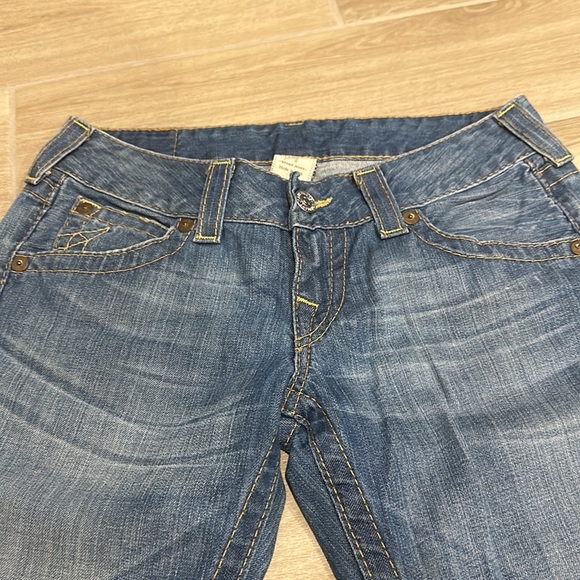 True Religion jeans shorts size 27 super cute style Johnny - Picture 3 of 8